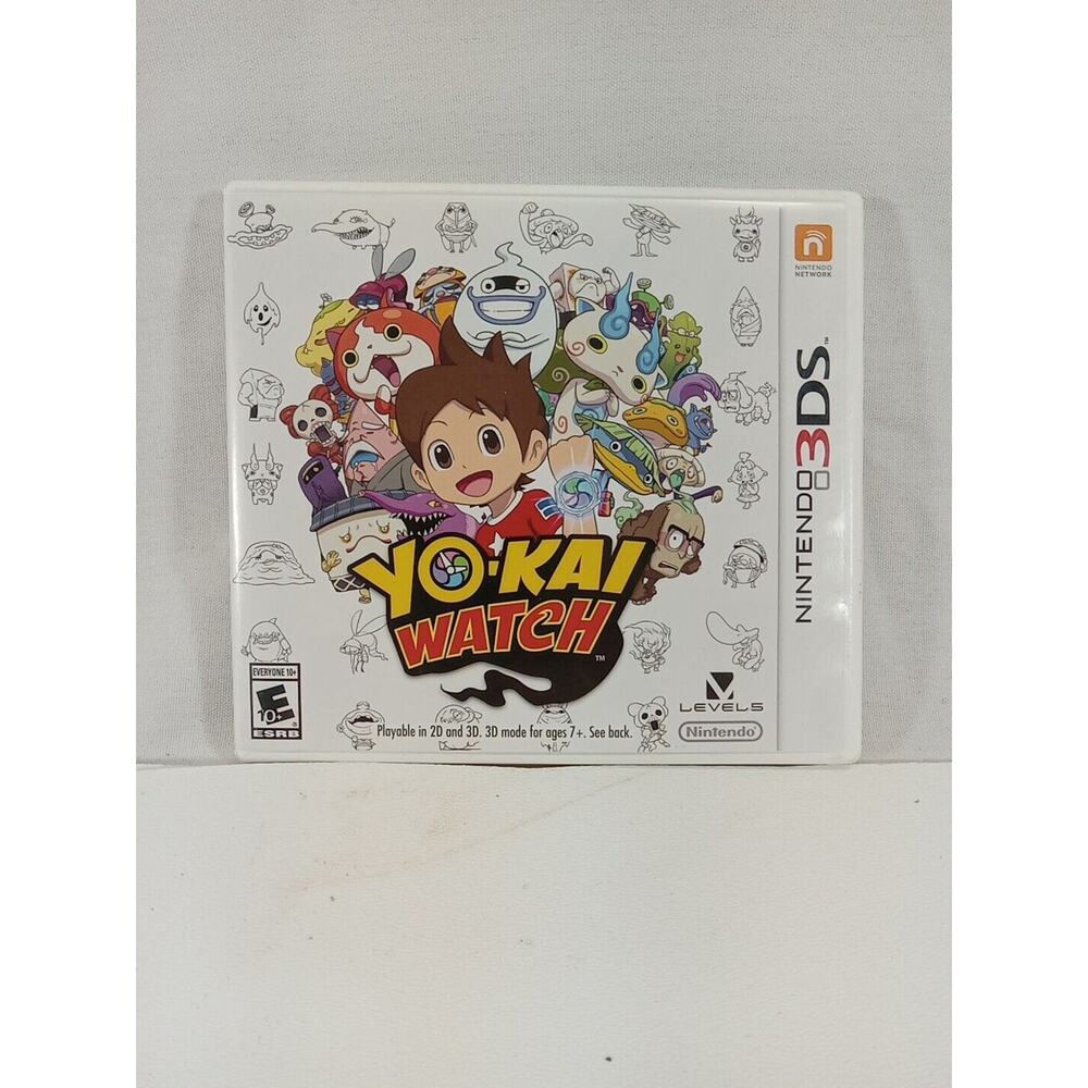 Yo-Kai Watch (Nintendo 3DS, 2015) Authentic Tested w/ Case